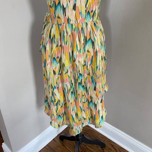 Hype 100% silk dress multi color - Picture 7 of 12